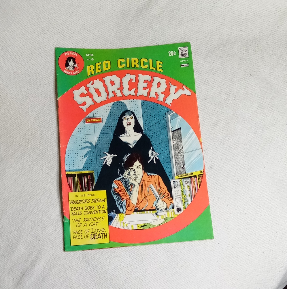 Red Circle Comics Death Comes To #6 April 1974 - Picture 8 of 8